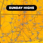 Sunday Highs Near 80 Bring Sunshine and Added Humidity to Connecticut and Massachusetts Before Evening Downpours and Scattered Thunderstorms